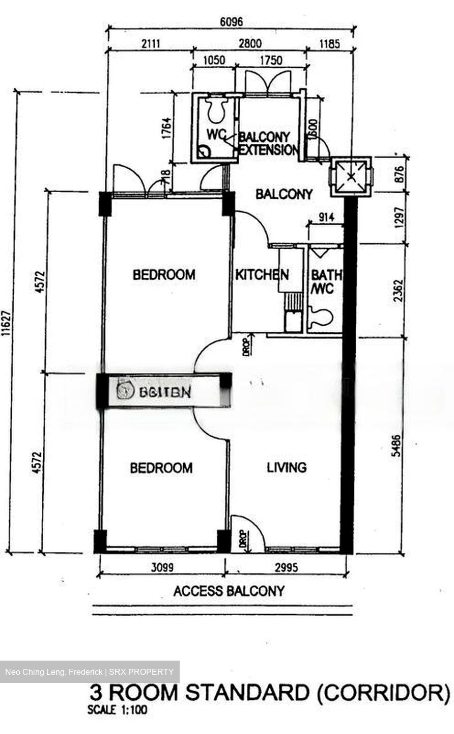 Blk 83 Commonwealth Heights (Queenstown), HDB 3 Rooms #450586481